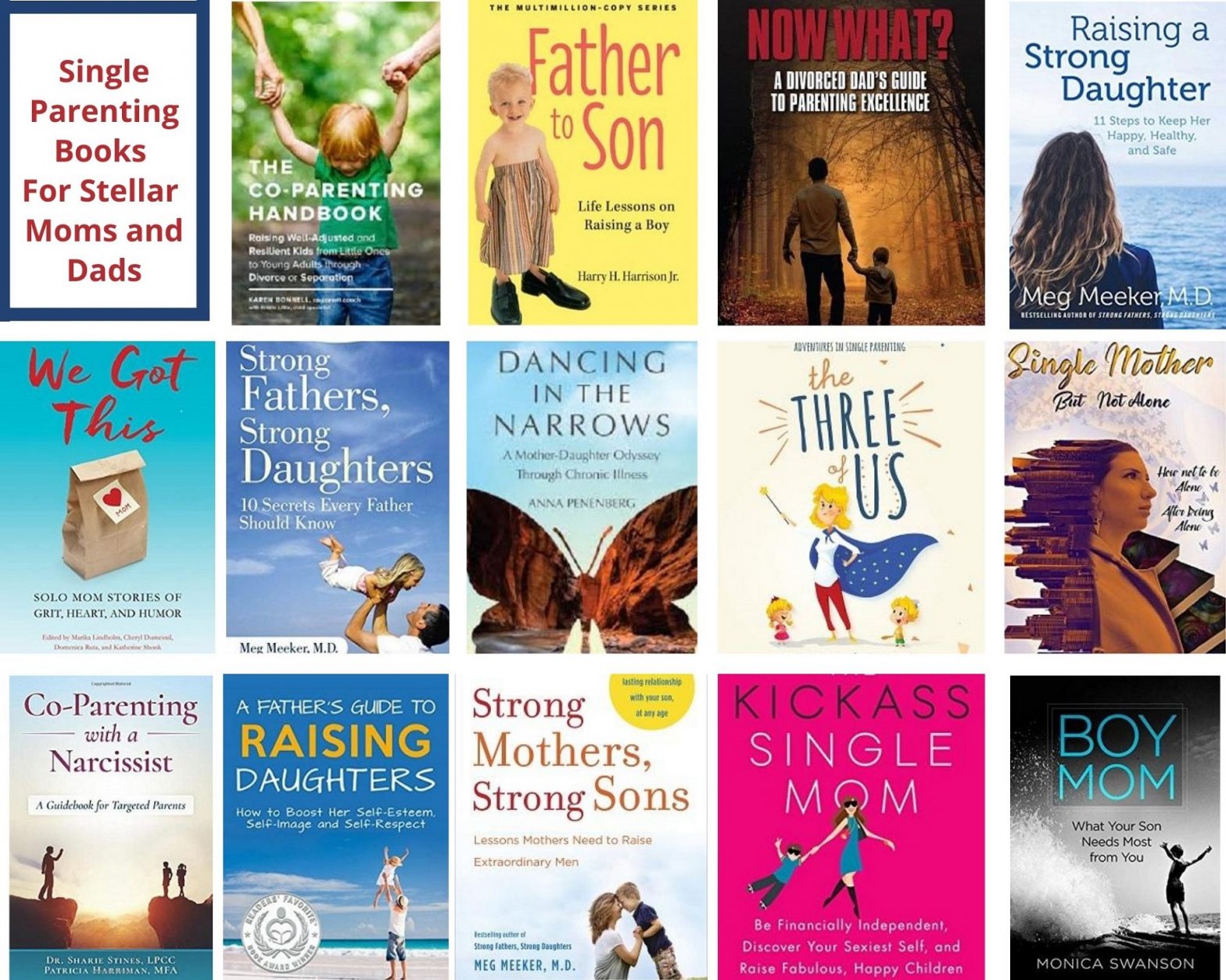 single parenting books for moms and dads